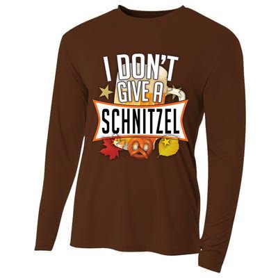 I Don't Give A Schnitzel Cooling Performance Long Sleeve Crew