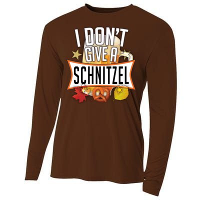 I Don't Give A Schnitzel Cooling Performance Long Sleeve Crew