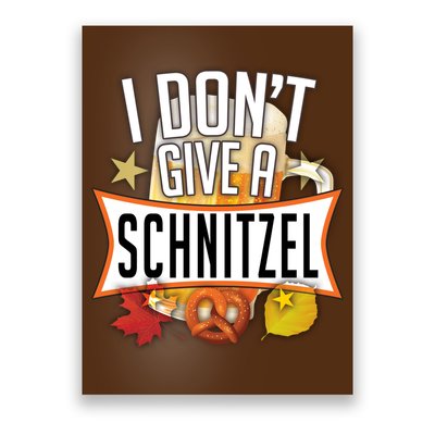 I Don't Give A Schnitzel Poster