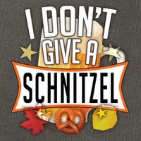 I Don't Give A Schnitzel Cotton Canvas Backpack