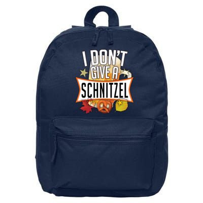 I Don't Give A Schnitzel 16 in Basic Backpack