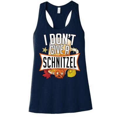 I Don't Give A Schnitzel Women's Racerback Tank