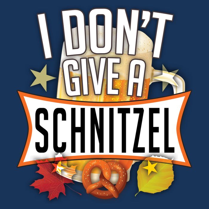 I Don't Give A Schnitzel Infant Baby Jersey Bodysuit