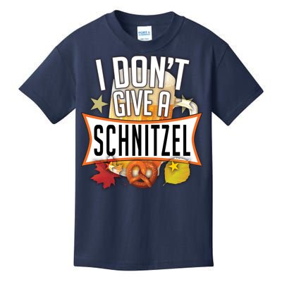 I Don't Give A Schnitzel Kids T-Shirt