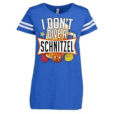 I Don't Give A Schnitzel Enza Ladies Jersey Football T-Shirt