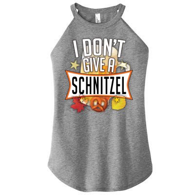 I Don't Give A Schnitzel Women's Perfect Tri Rocker Tank