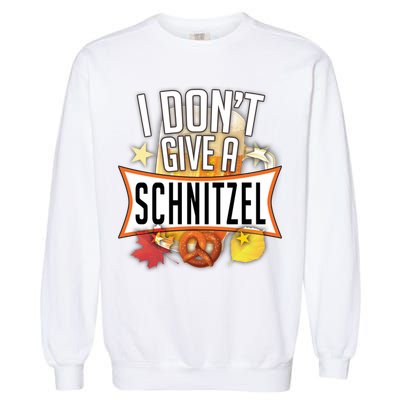 I Don't Give A Schnitzel Garment-Dyed Sweatshirt
