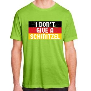 I Don't Give A Schnitzel Funny Oktoberfest Adult ChromaSoft Performance T-Shirt