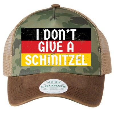 I Don't Give A Schnitzel Funny Oktoberfest Legacy Tie Dye Trucker Hat