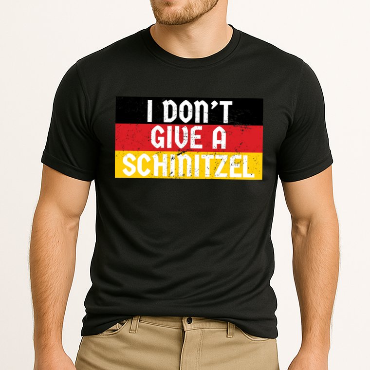 I Don't Give A Schnitzel Funny Oktoberfest Performance Shirt
