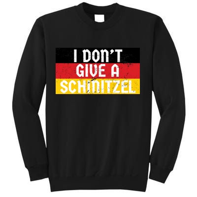 I Don't Give A Schnitzel Funny Oktoberfest Sweatshirt