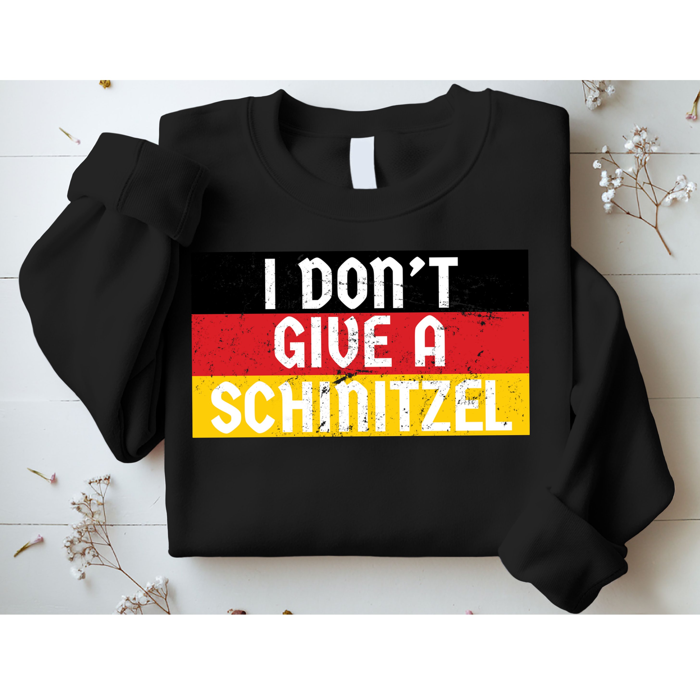 I Don't Give A Schnitzel Funny Oktoberfest Sweatshirt