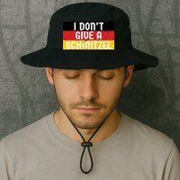 I Don't Give A Schnitzel Funny Oktoberfest Bucket Hat