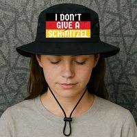 I Don't Give A Schnitzel Funny Oktoberfest Bucket Hat
