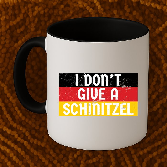 I Don't Give A Schnitzel Funny Oktoberfest Mug