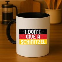 I Don't Give A Schnitzel Funny Oktoberfest Mug