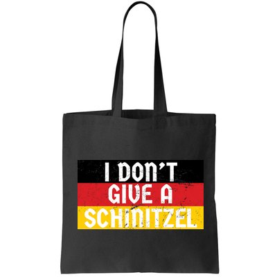 I Don't Give A Schnitzel Funny Oktoberfest Bag