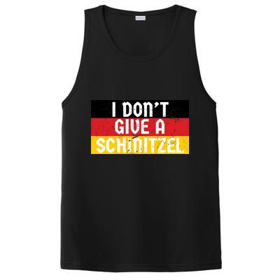 I Don't Give A Schnitzel Funny Oktoberfest PosiCharge Competitor Tank