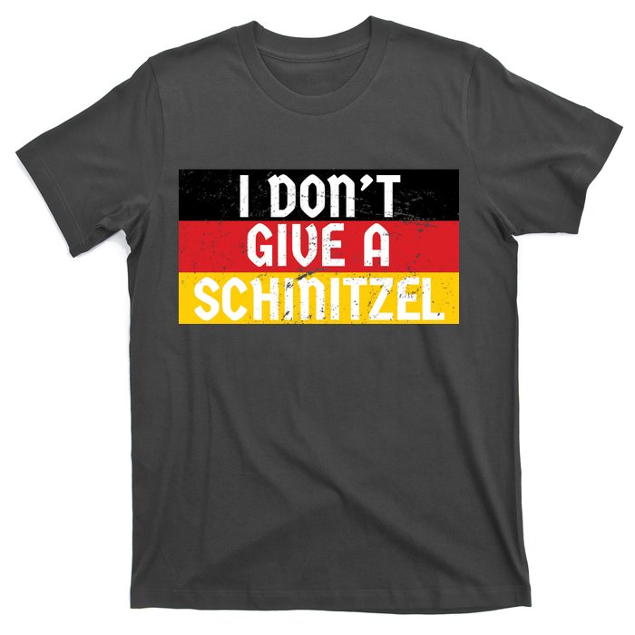 I Don't Give A Schnitzel Funny Oktoberfest T-Shirt