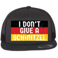 I Don't Give A Schnitzel Funny Oktoberfest Flat Bill Trucker Hat