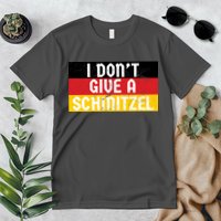 I Don't Give A Schnitzel Funny Oktoberfest Premium T-Shirt