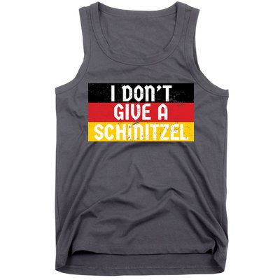 I Don't Give A Schnitzel Funny Oktoberfest Tank Top