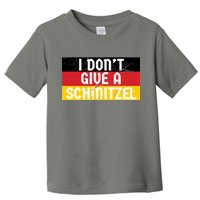 I Don't Give A Schnitzel Funny Oktoberfest Toddler T-Shirt