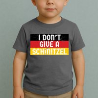 I Don't Give A Schnitzel Funny Oktoberfest Toddler T-Shirt