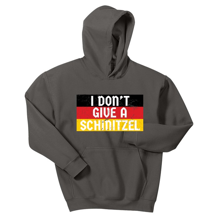 I Don't Give A Schnitzel Funny Oktoberfest Kids Hoodie