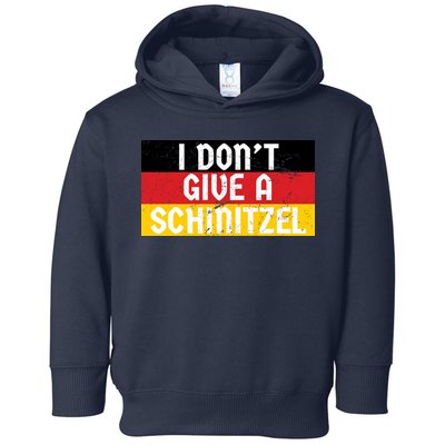 I Don't Give A Schnitzel Funny Oktoberfest Toddler Hoodie