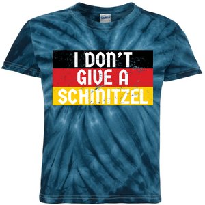 I Don't Give A Schnitzel Funny Oktoberfest Kids Tie-Dye T-Shirt