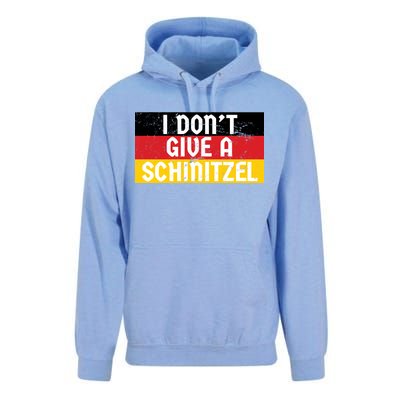 I Don't Give A Schnitzel Funny Oktoberfest Unisex Surf Hoodie