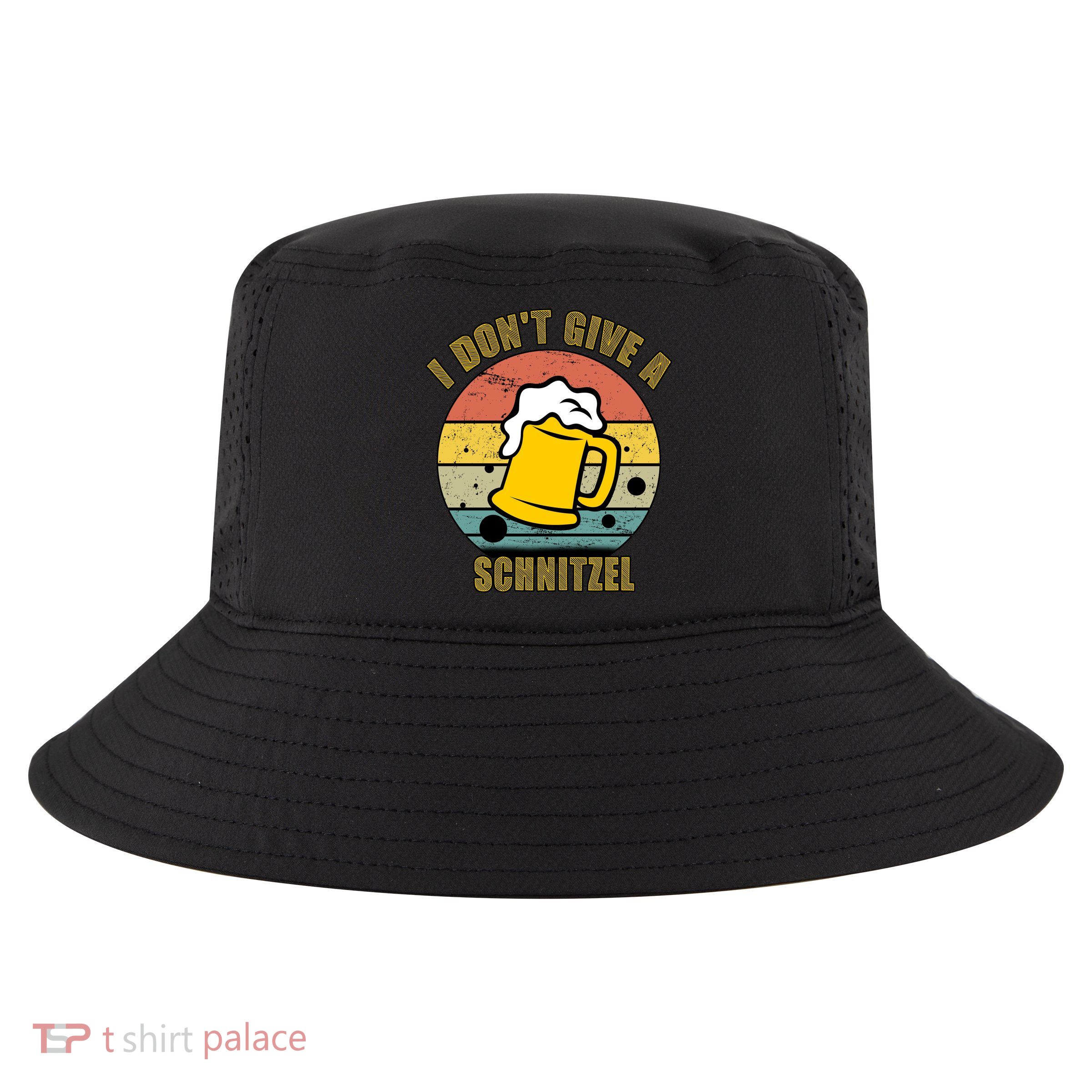 I Don't Give A Schnitzel Funny Oktoberfest Beer Cool Comfort Performance Bucket Hat