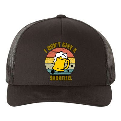 I Don't Give A Schnitzel Funny Oktoberfest Beer Yupoong Adult 5-Panel Trucker Hat