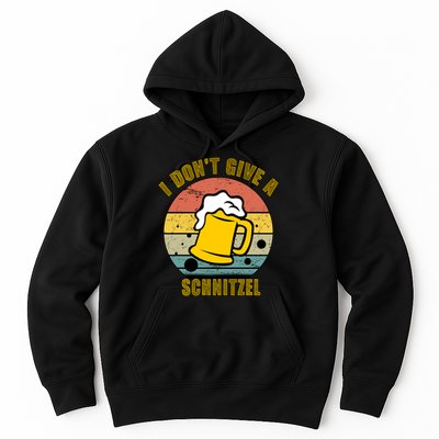 I Don't Give A Schnitzel Funny Oktoberfest Beer Hoodie