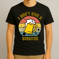 I Don't Give A Schnitzel Funny Oktoberfest Beer T-Shirt