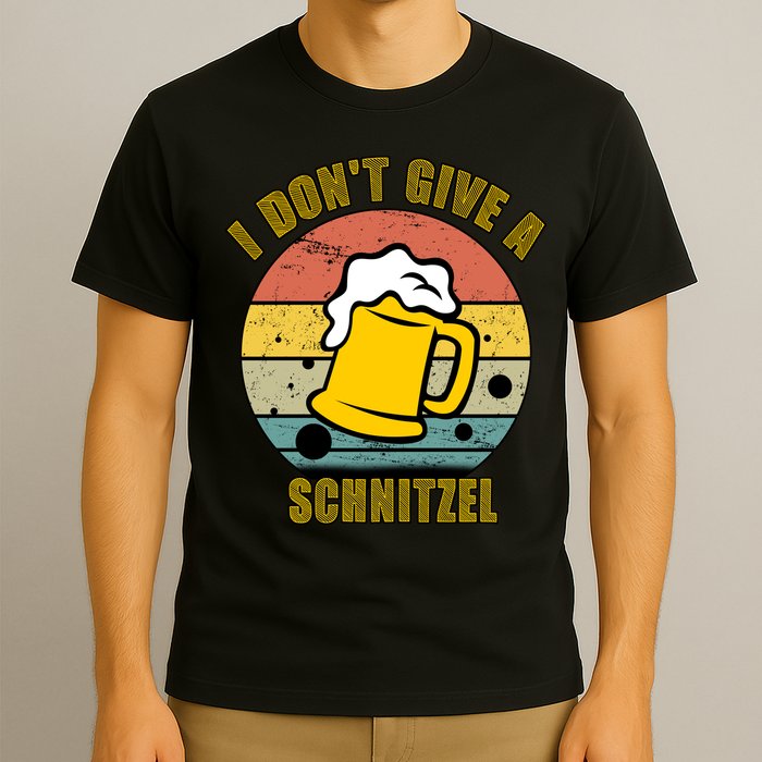 I Don't Give A Schnitzel Funny Oktoberfest Beer T-Shirt