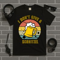 I Don't Give A Schnitzel Funny Oktoberfest Beer T-Shirt