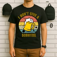 I Don't Give A Schnitzel Funny Oktoberfest Beer T-Shirt