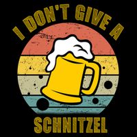 I Don't Give A Schnitzel Funny Oktoberfest Beer T-Shirt