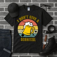 I Don't Give A Schnitzel Funny Oktoberfest Beer Tall T-Shirt