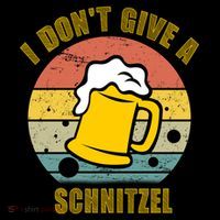 I Don't Give A Schnitzel Funny Oktoberfest Beer Bucket Hat