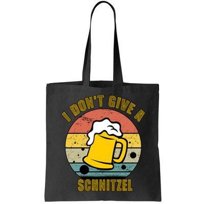 I Don't Give A Schnitzel Funny Oktoberfest Beer Bag