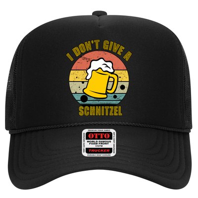 I Don't Give A Schnitzel Funny Oktoberfest Beer Trucker Hat
