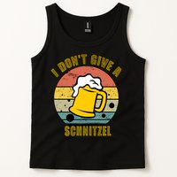 I Don't Give A Schnitzel Funny Oktoberfest Beer Tank Top