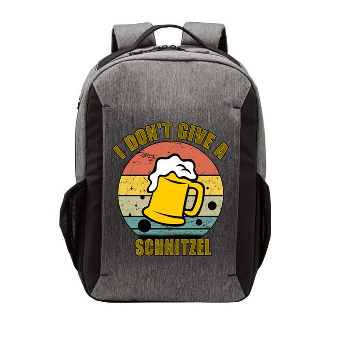 I Don't Give A Schnitzel Funny Oktoberfest Beer Vector Backpack