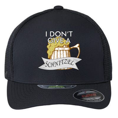 I Don't Give A Schnitzel Oktoberfest Beer Flexfit Unipanel Trucker Cap