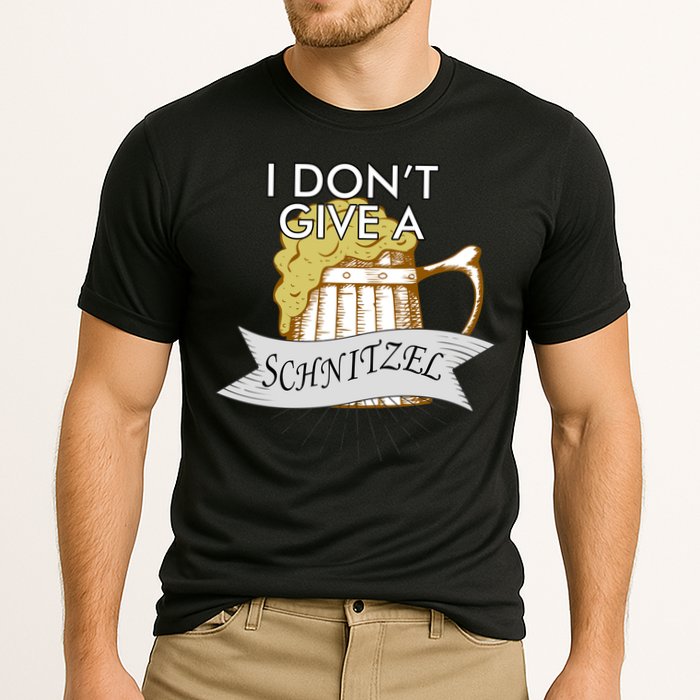 I Don't Give A Schnitzel Oktoberfest Beer Cooling Performance Crew T-Shirt