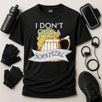 I Don't Give A Schnitzel Oktoberfest Beer Cooling Performance Crew T-Shirt