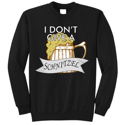 I Don't Give A Schnitzel Oktoberfest Beer Sweatshirt
